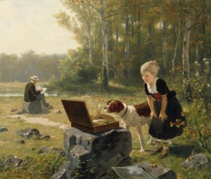 The Art Lovers by Hubert Salentin
